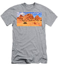 Coyote Buttes Pastel Landscape Adam Jewell T-Shirt
