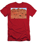 Coyote Buttes Pink Landscape Adam Jewell T-Shirt
