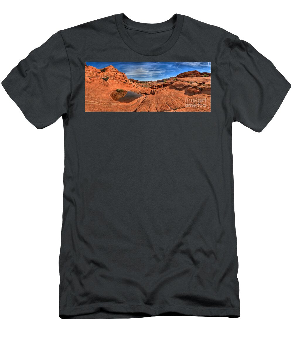 Coyote Buttes Pool Panorama Adam Jewell T-Shirt