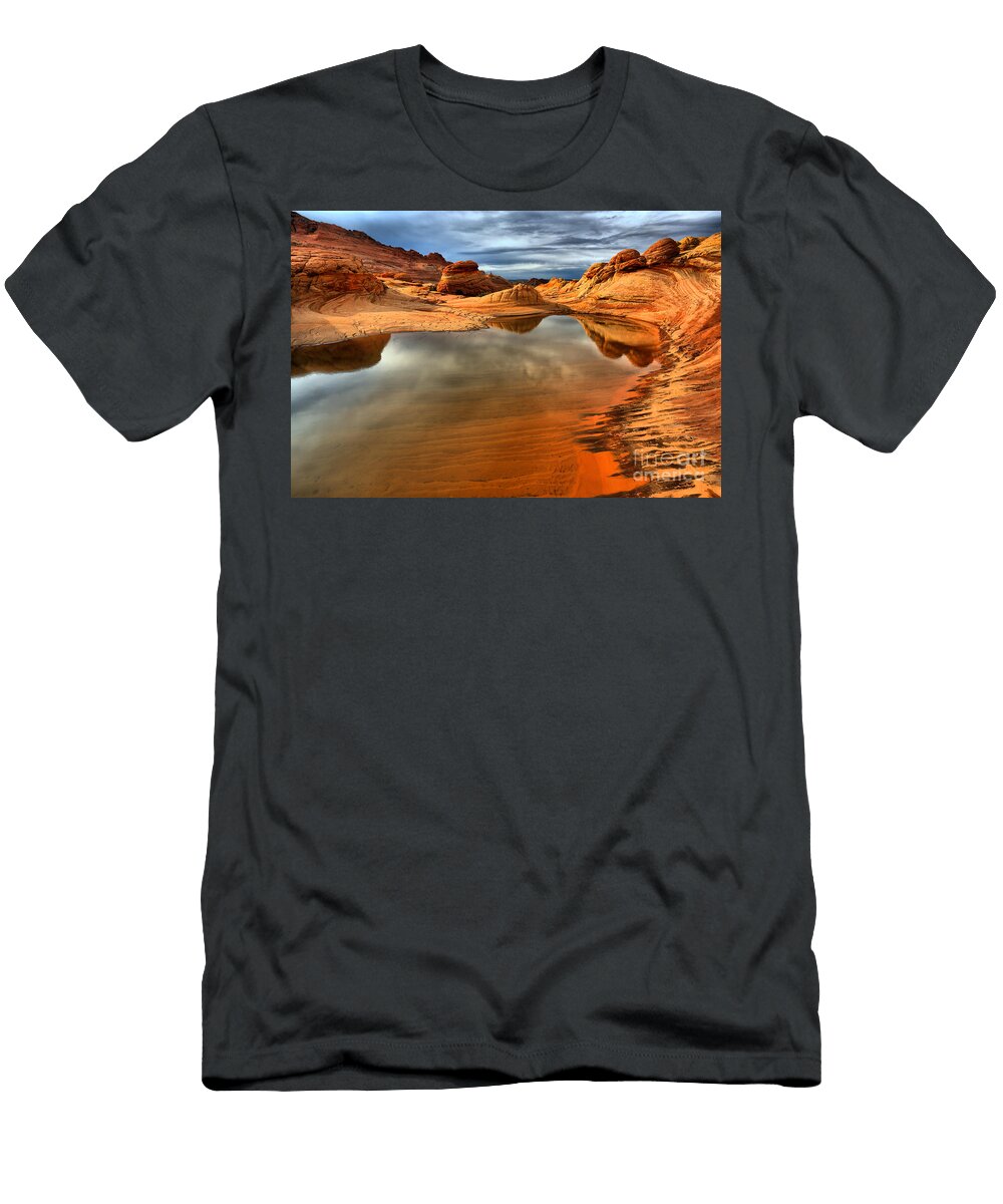 Coyote Buttes Rainbow Pool Adam Jewell T-Shirt