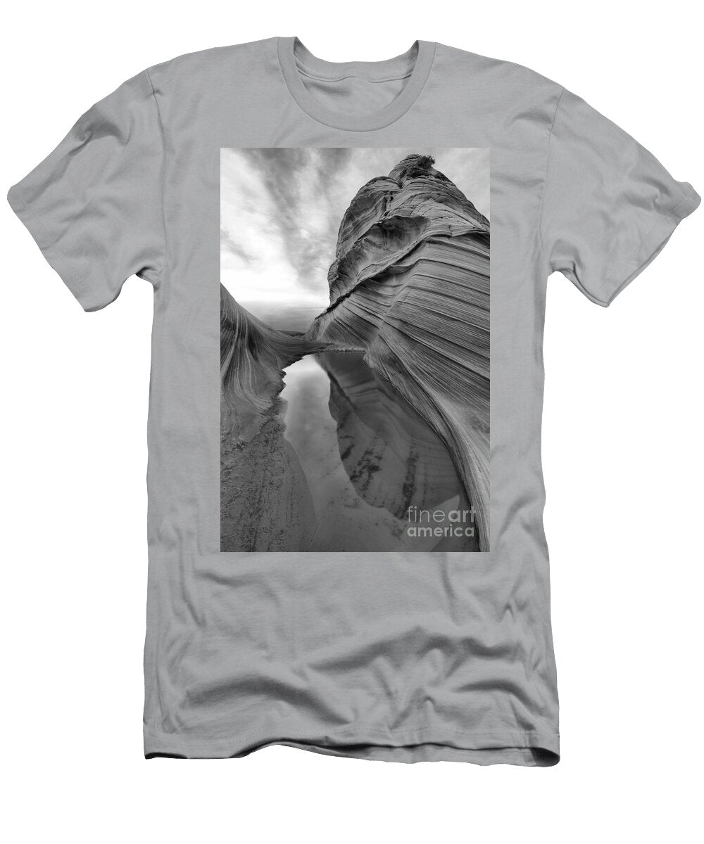 Coyote Buttes Tower Black and White Adam Jewell T-Shirt