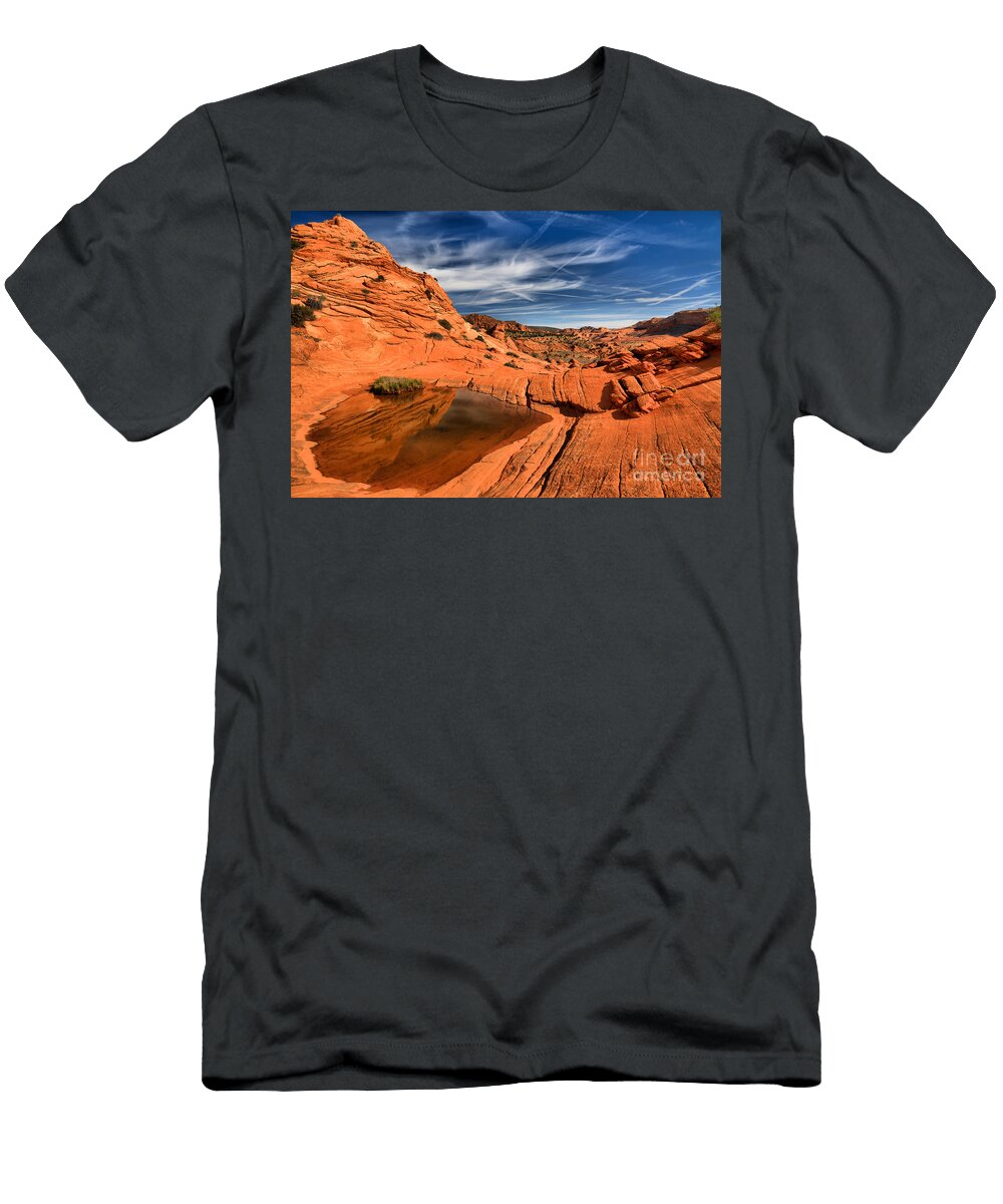 Coyote Buttes Wilderness Reflections Adam Jewell T-Shirt