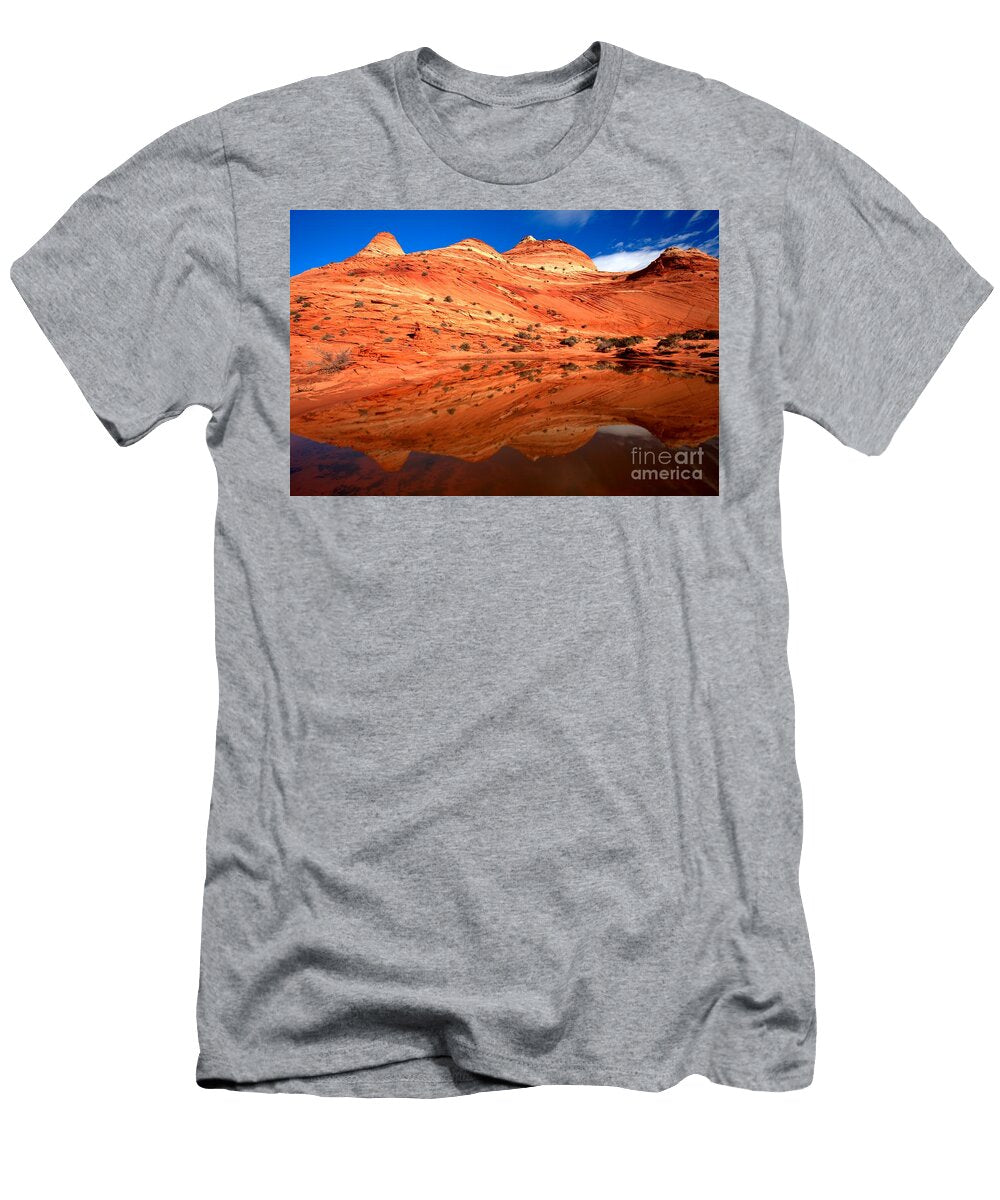 Coyote Buttes Winter Reflections Adam Jewell T-Shirt