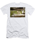 Coyote Camouflaged Among the Trees Adam Jewell T-Shirt