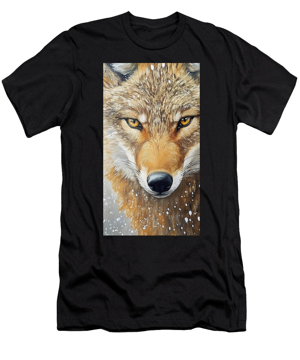 Coyote Close Up Iii Athena Mckinzie T-Shirt