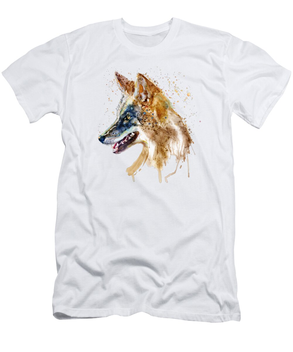 Coyote Head Marian Voicu T-Shirt