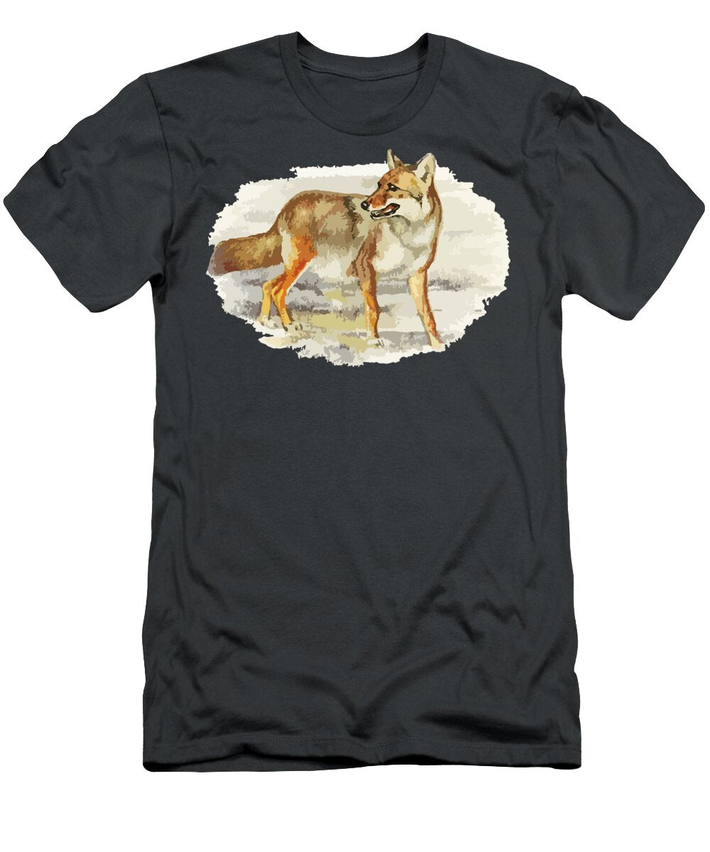 Coyote Hund T-Shirt
