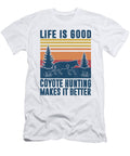 Coyote Hunting Gifts Men Women Yote Hunter Coyote Roger Kuo T-Shirt