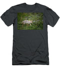 Coyote Hunting in Green Grass At Dawn George Erwin Turner T-Shirt