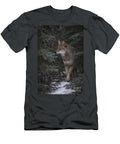 Coyote in a Winter Forest Anthony Djordjevic T-Shirt