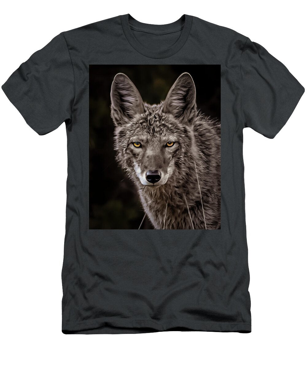 Coyote in Focus Gary Atler T-Shirt