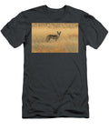 Coyote in Golden Grass Marc Crumpler T-Shirt