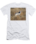 Coyote in Golden Grassland Kellie Lukaczyk T-Shirt