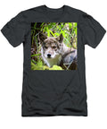 Coyote in Lush Greenery Terri Pouliot T-Shirt