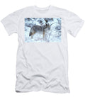 Coyote in Snow Animal Images T-Shirt