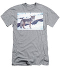 Coyote in the Snow Bill Roberts T-Shirt