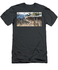 Coyote in Winter Landscape Gordy Lindgren Photo T-Shirt