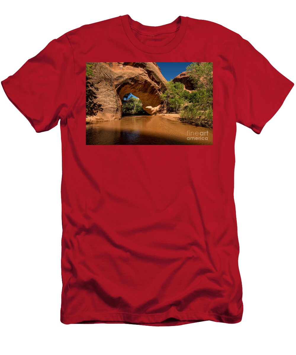 Coyote Natural Bridge Coyote Gulch Utah Gary Whitton T-Shirt