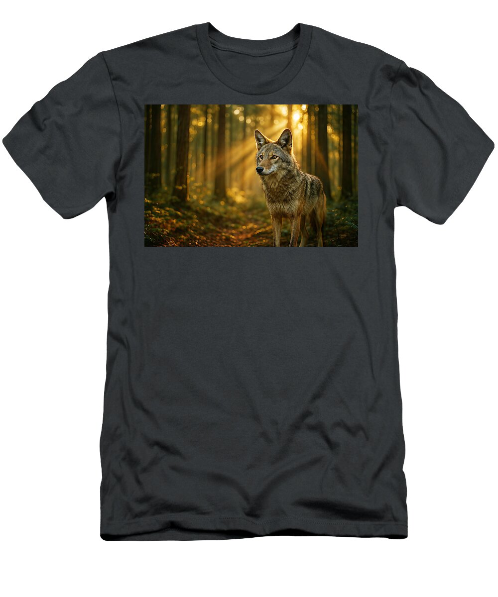 Coyote Nature Series David Dehner T-Shirt