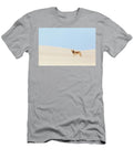 Coyote on Sand Dune Bahia Magdalena Baja California Claudio Contreras Natureplcom T-Shirt