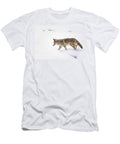 Coyote on the Prowl in a Snowy Wilderness Lost on Walkabout T-Shirt