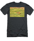 Coyote Pawing At Prey Jeff Swan T-Shirt