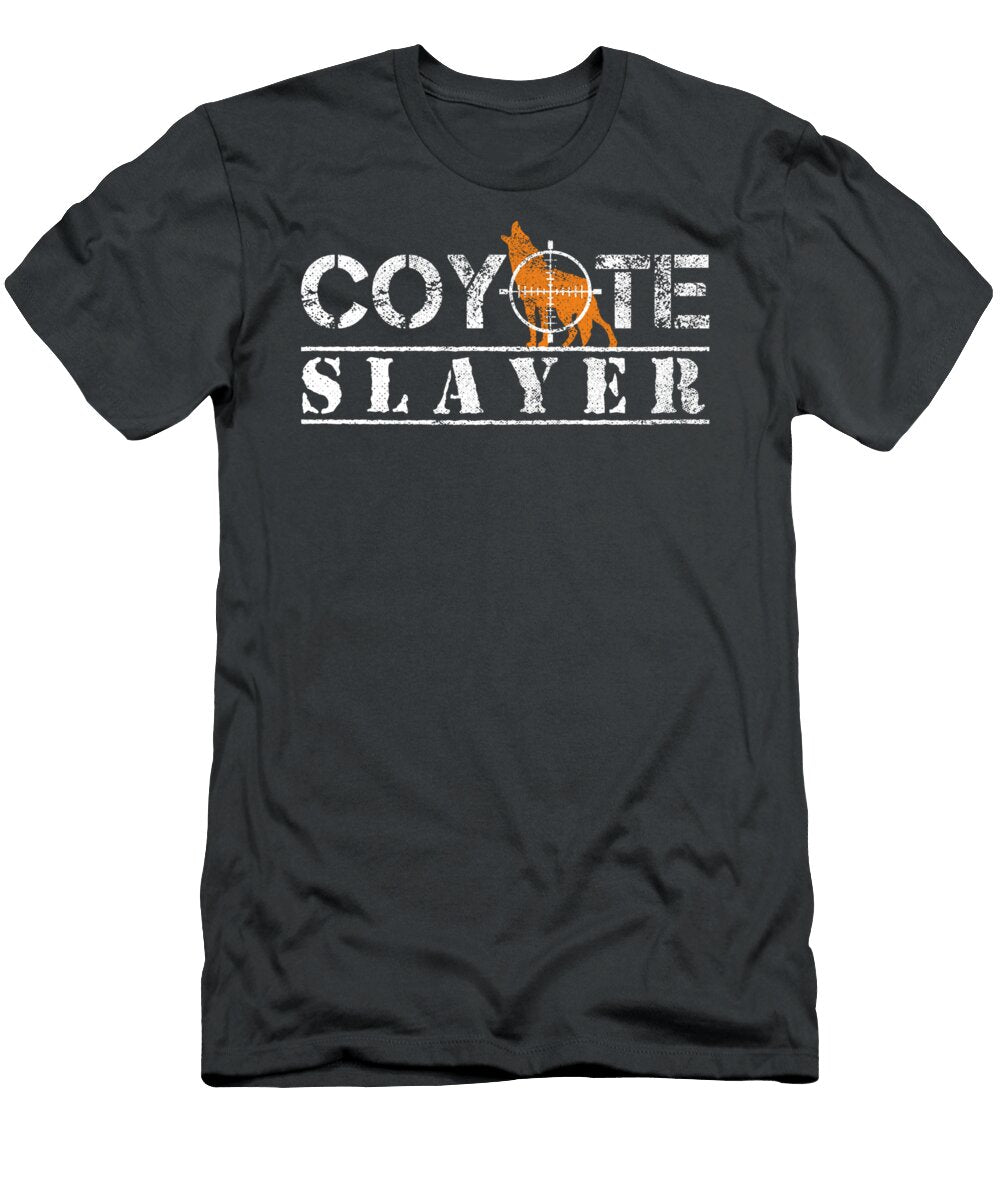 Coyote Slayer Funny Hunting for Coyote Hunters Kahloz Image T-Shirt