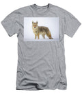Coyote Stare Down Peter Mangolds T-Shirt