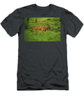 Coyote Strolling Through Greenery Jeramy Hinfelaar T-Shirt
