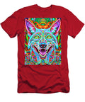 Coyote the Trickster 5 Trippy Psychedelic Canis Thethirdeye Artworks T-Shirt