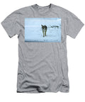 Coyote Walking on Snowy Path Masha Batkova T-Shirt