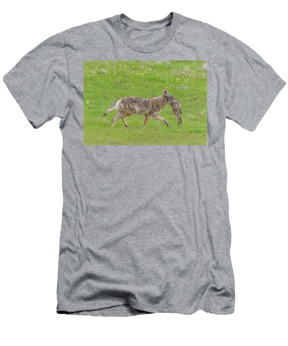 Coyote with Prey Marc Crumpler T-Shirt