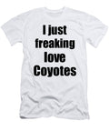 Coyotes Lover Funny Gift Idea Animal Love Funny Gift Ideas T-Shirt