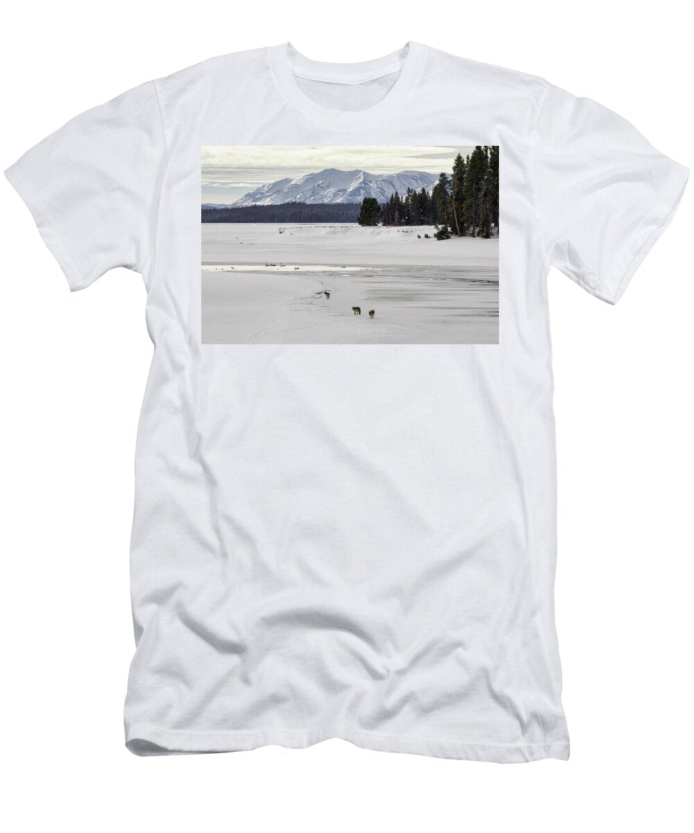 Coyotes Swans and the Mountain Isabella Smedley T-Shirt