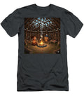 Cozy Marshmallow Roasting Indoors Patricia Jenkins T-Shirt