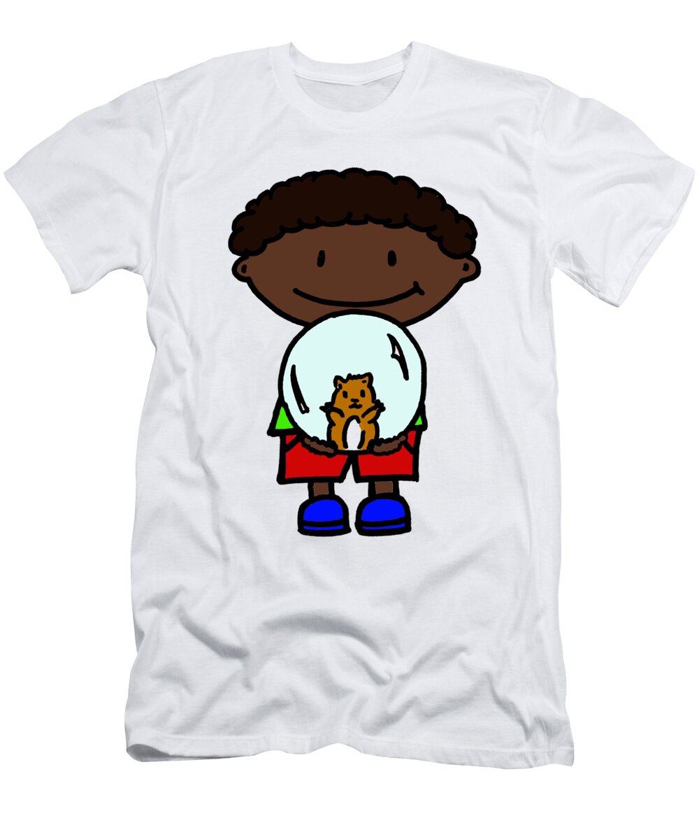 Critters Boy Hamster 1 Garrett Unno T-Shirt