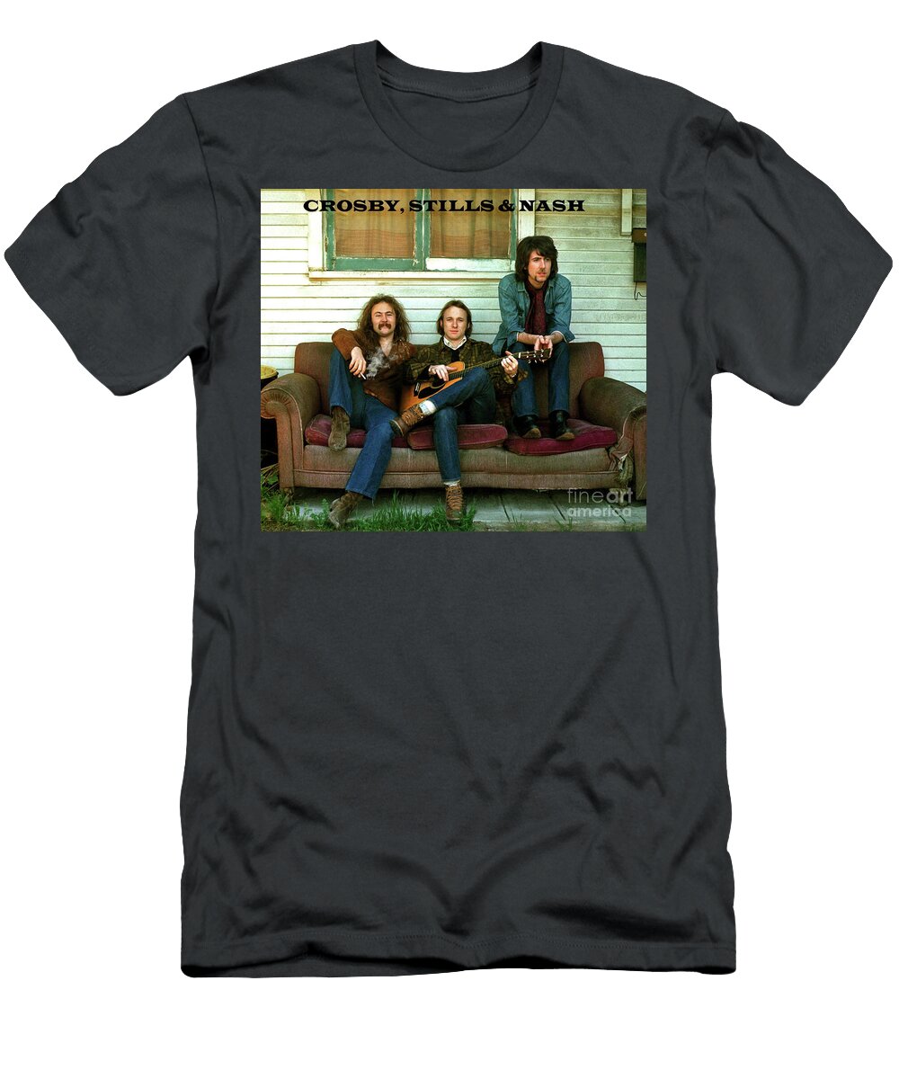 Crosby Stills and Nash Album Photo Cover Revisited Thomas Pollart T-Shirt
