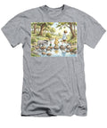 Crossing the Stream Friends in the Hundred Acre Wood Julia the Pooh T-Shirt