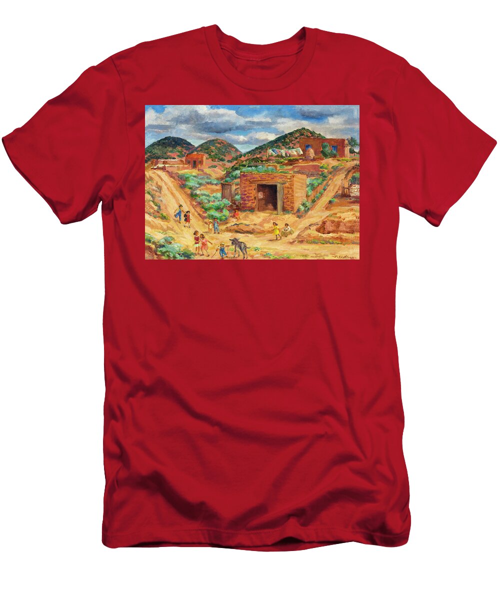 Crossways Santa Fe By John French Sloan 1940 John French Sloan T-Shirt