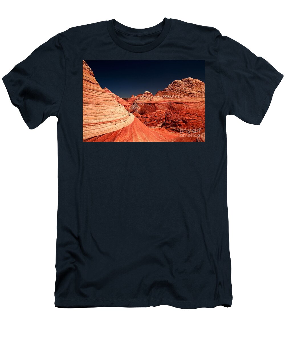 Cupcake Buttes At the Wave Adam Jewell T-Shirt