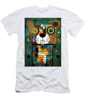 Curious Builder Beaver Geometric Naive Portrait Marian Voicu T-Shirt