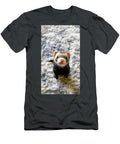 Curious Ferret on Soft Rug Amber Mcintyre T-Shirt