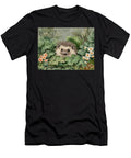 Curious Hedgehog in the Garden Franklyn Gregory T-Shirt
