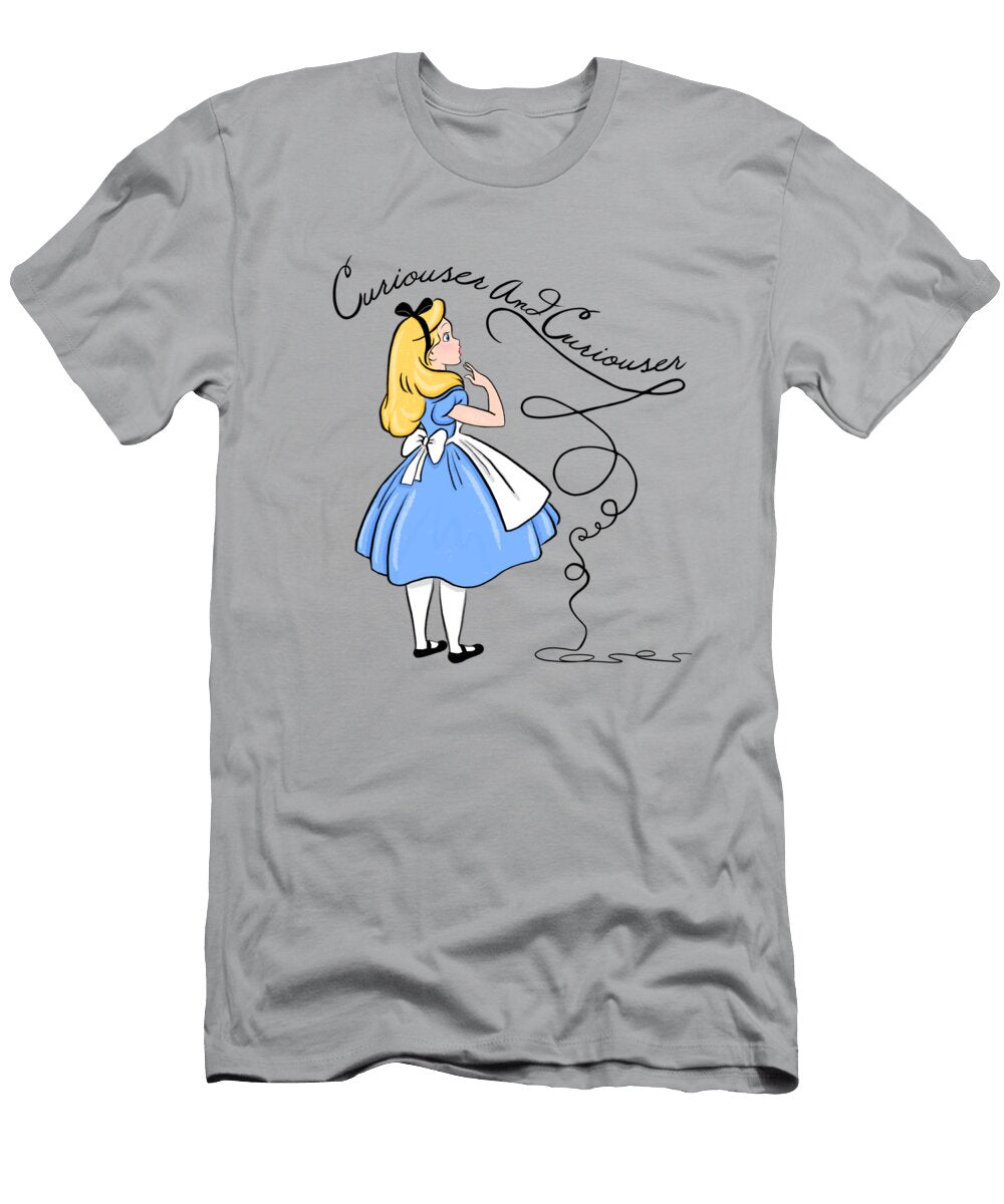 Curiouser and Curiouser Said Alice Little Bunny Sunshine T-Shirt
