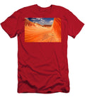 Curling Sandstone Waves Adam Jewell T-Shirt