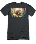 Cute Animals Hedgehog Forest Orderlies Forests Rhys Jacobson T-Shirt