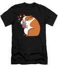 Cute Bubble Tea Hamster Cartoon Licensed Art T-Shirt