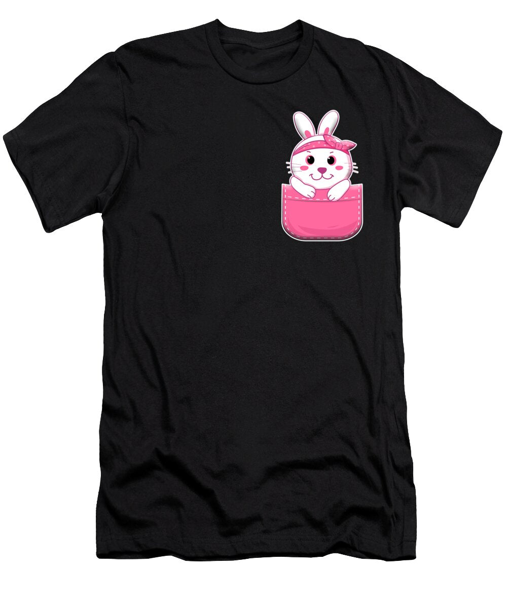 Cute Bunny in the Pocket Pocket Bunny Bunny Rabbit Ari Shok T-Shirt