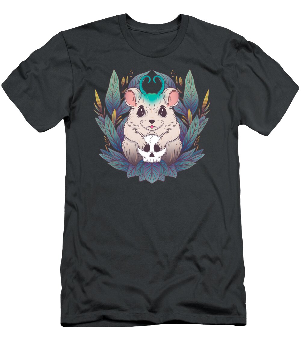 Cute Demon Hamster Heather Caldwell T-Shirt