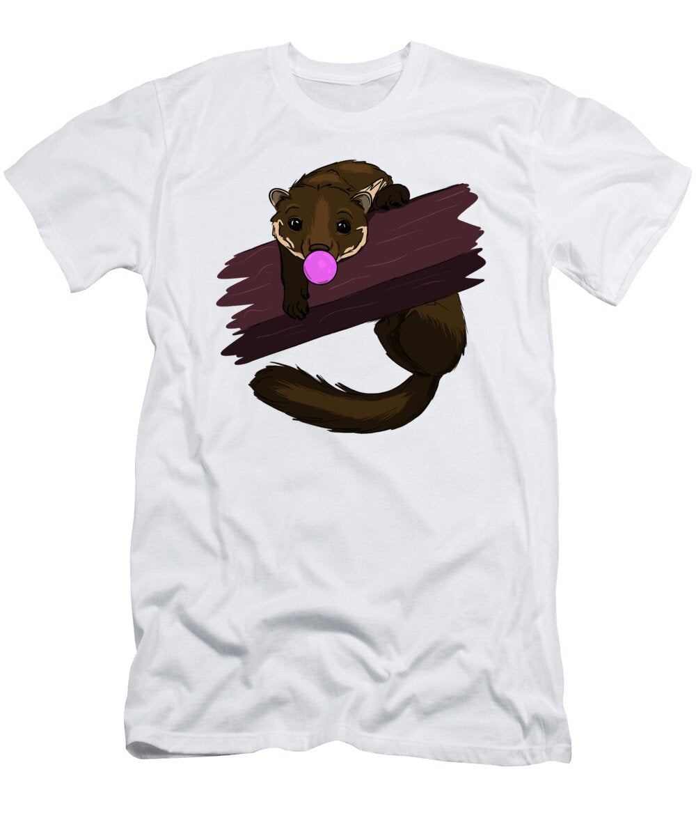 Cute Ferret Antiope Art T-Shirt